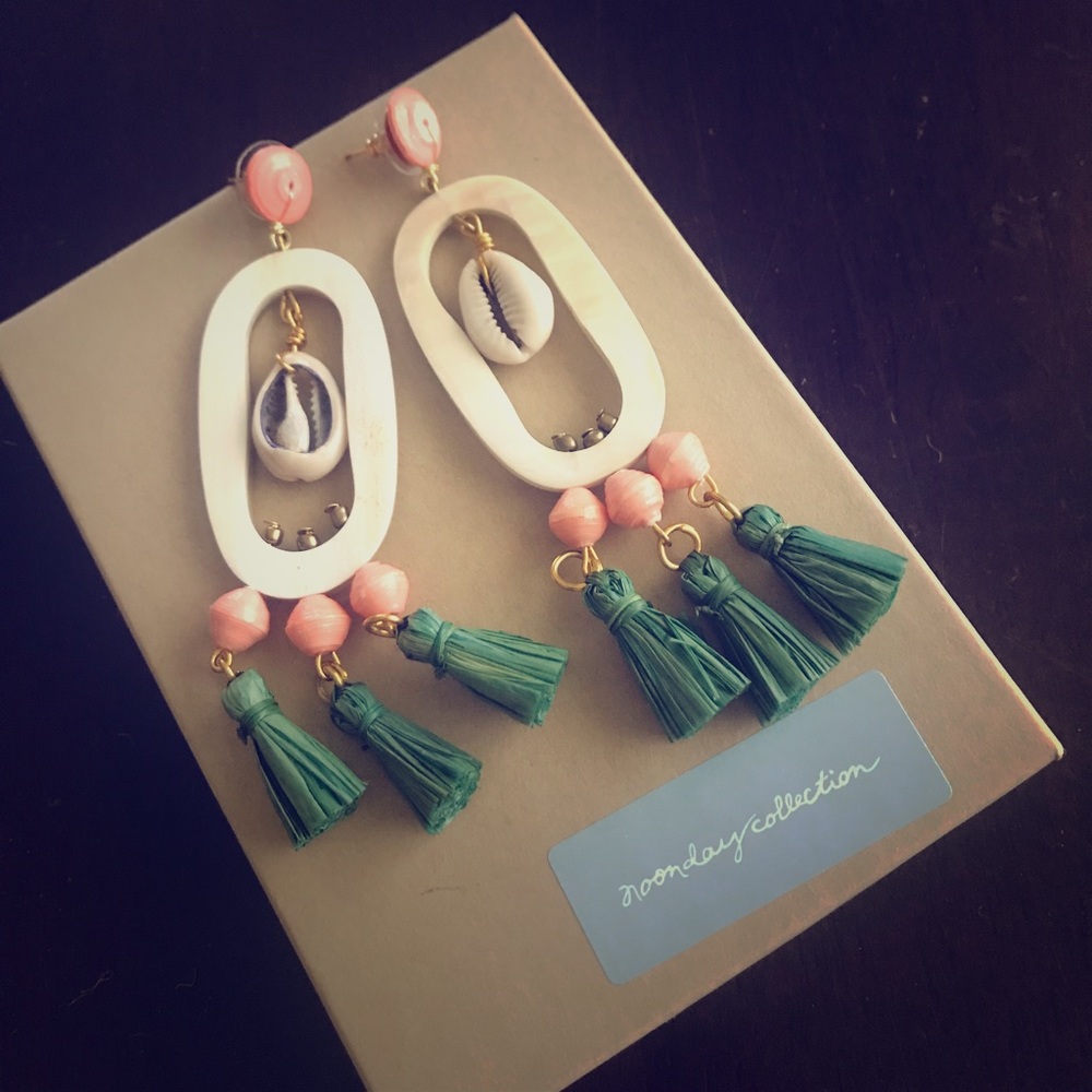Noonday Jewelry statement earrings